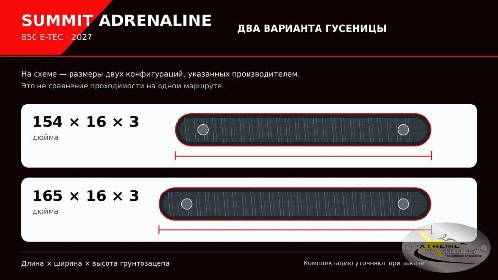 Сравнение гусениц снегоходов