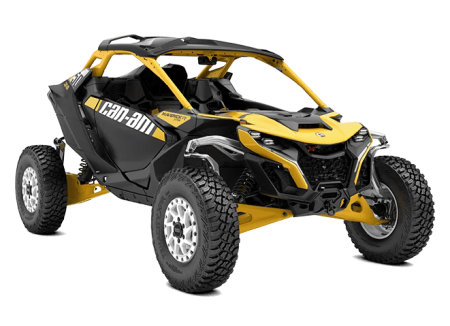 ORV-SSV-MY24-MaverickR-XRSSAS-MillNT-Carbon-Black-Neo-Yellow-0007ARD00-Studio-34FR-NA